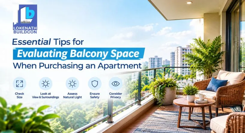 Essential Tips for Evaluating Balcony Space When Purchasing an Apartment